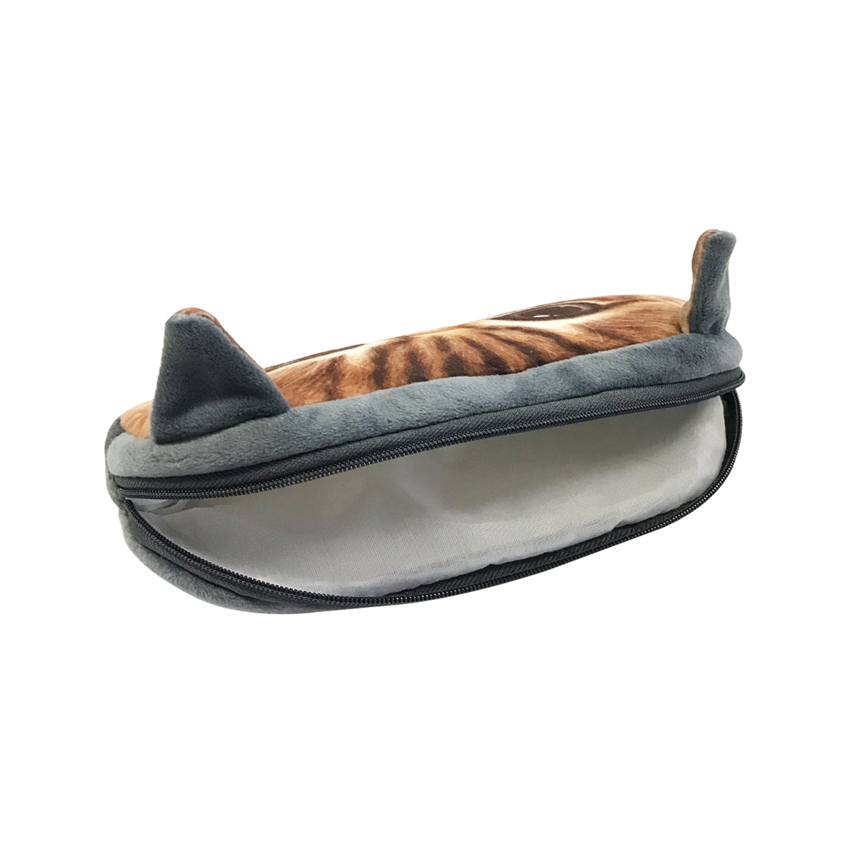Wrapables Cat Face Zippered Pencil Case (Set of 2)