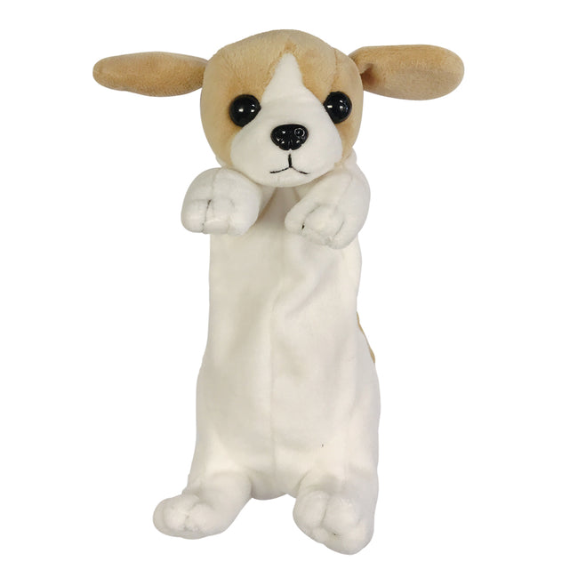 Wrapables Cute Puppy Pouch Plush Pencil Case