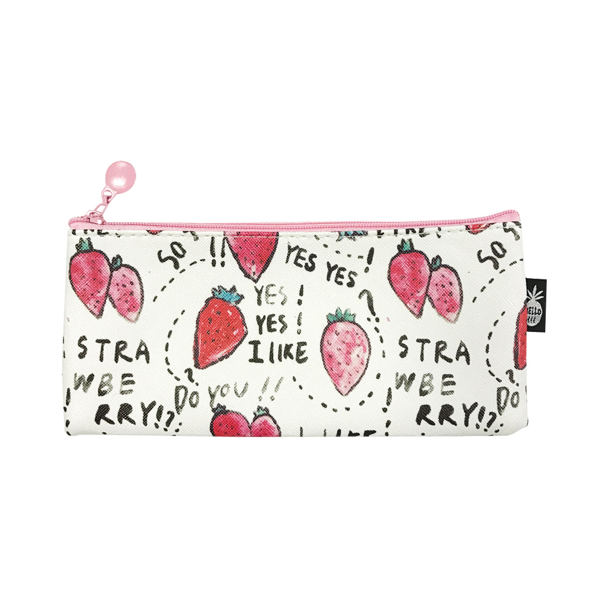 Wrapables Trendy Food Pencil Case and Stationery Pouches (Set of 3)