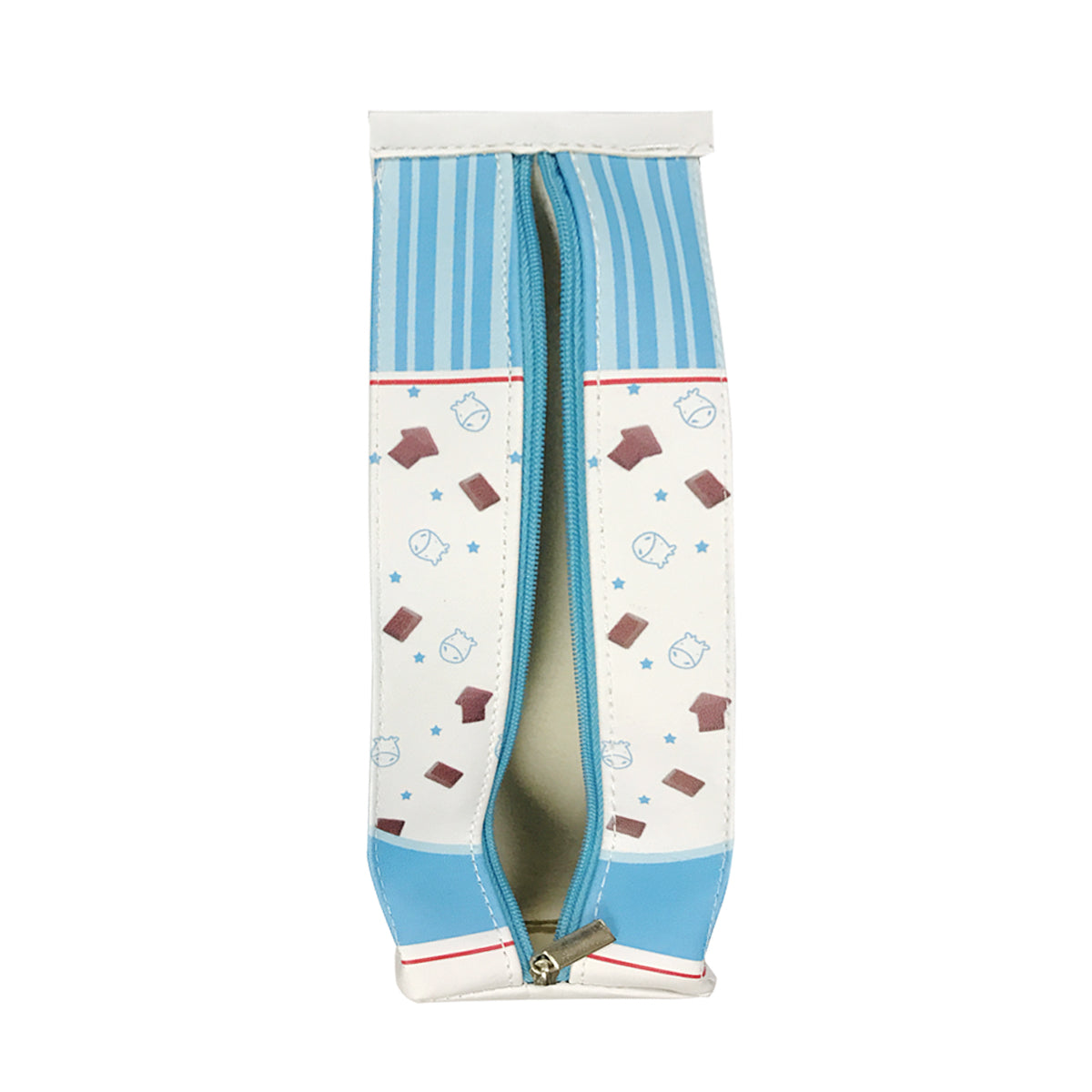 Wrapables Novelty Milk Carton Pencil Case Stationery Pouch (Set of 2)