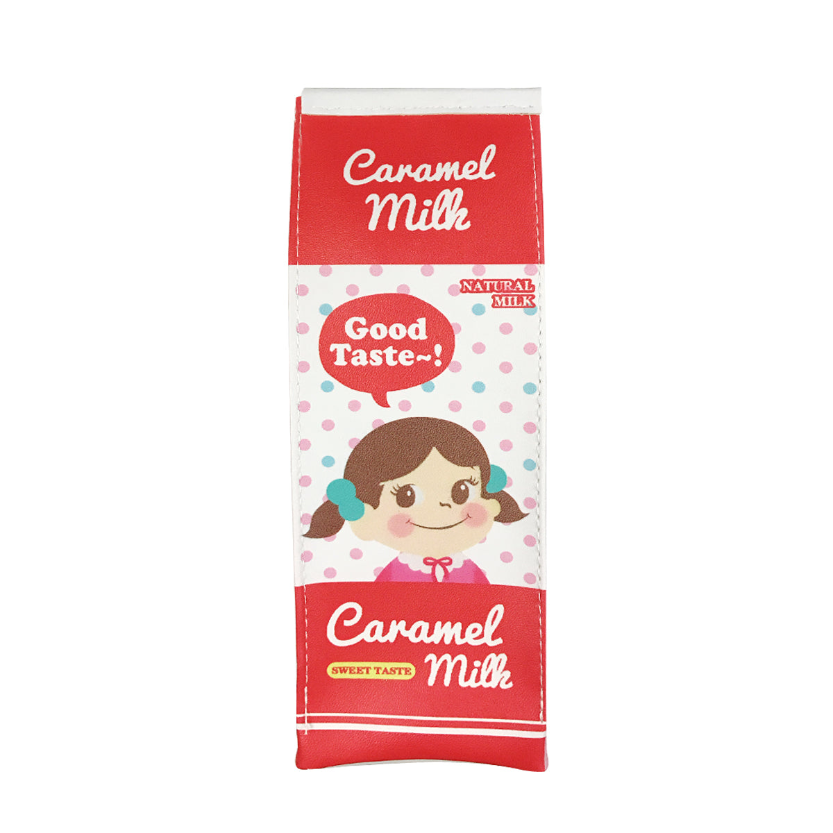 Wrapables Novelty Milk Carton Pencil Case Stationery Pouch (Set of 2)