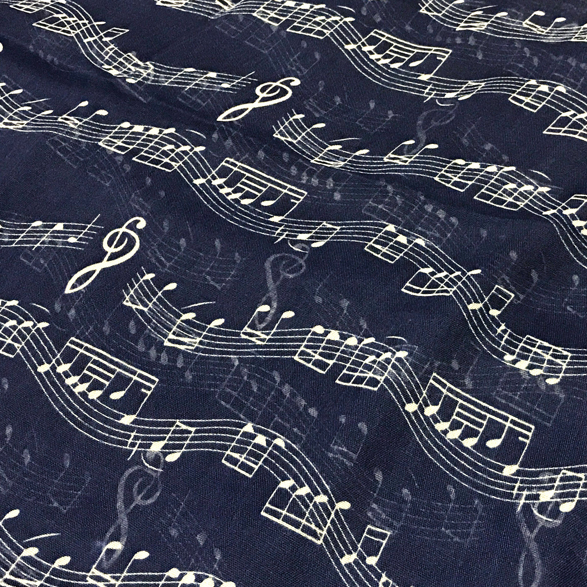 Wrapables Lightweight Musical Notes Infinity Scarf