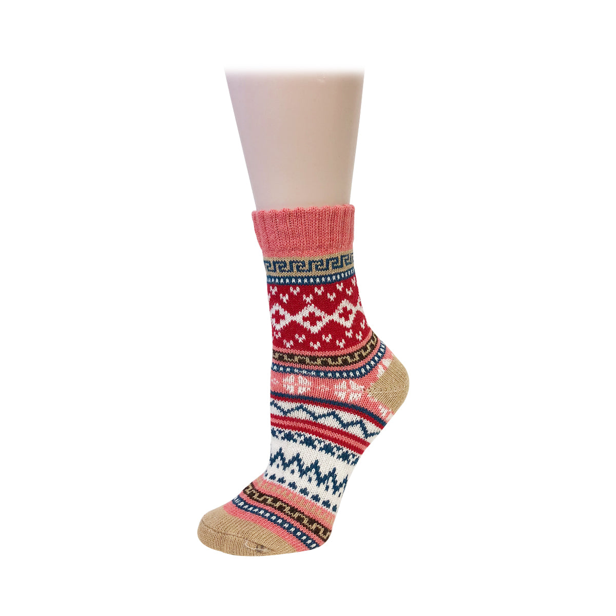 Wrapables Women's Thick Winter Warm Wool Socks (Set of 5)