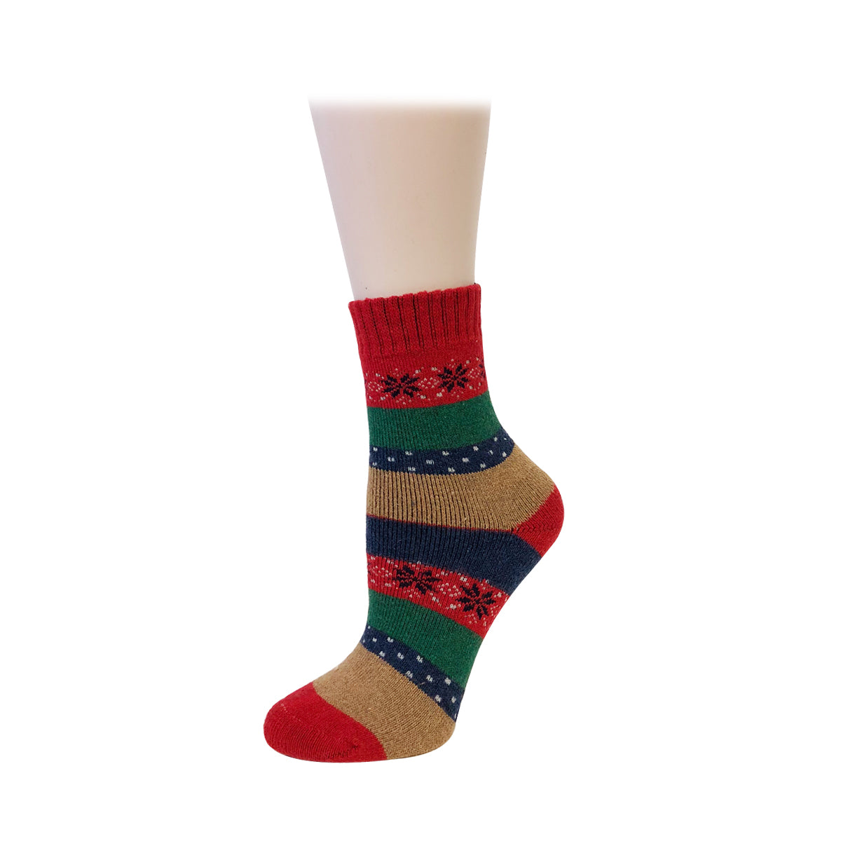 Wrapables Women's Thick Winter Warm Wool Socks (Set of 5)