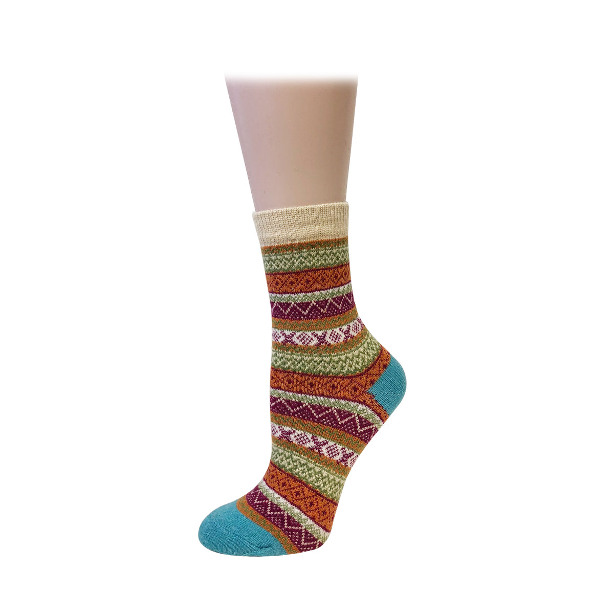 Wrapables Women's Thick Winter Warm Wool Socks (Set of 5)