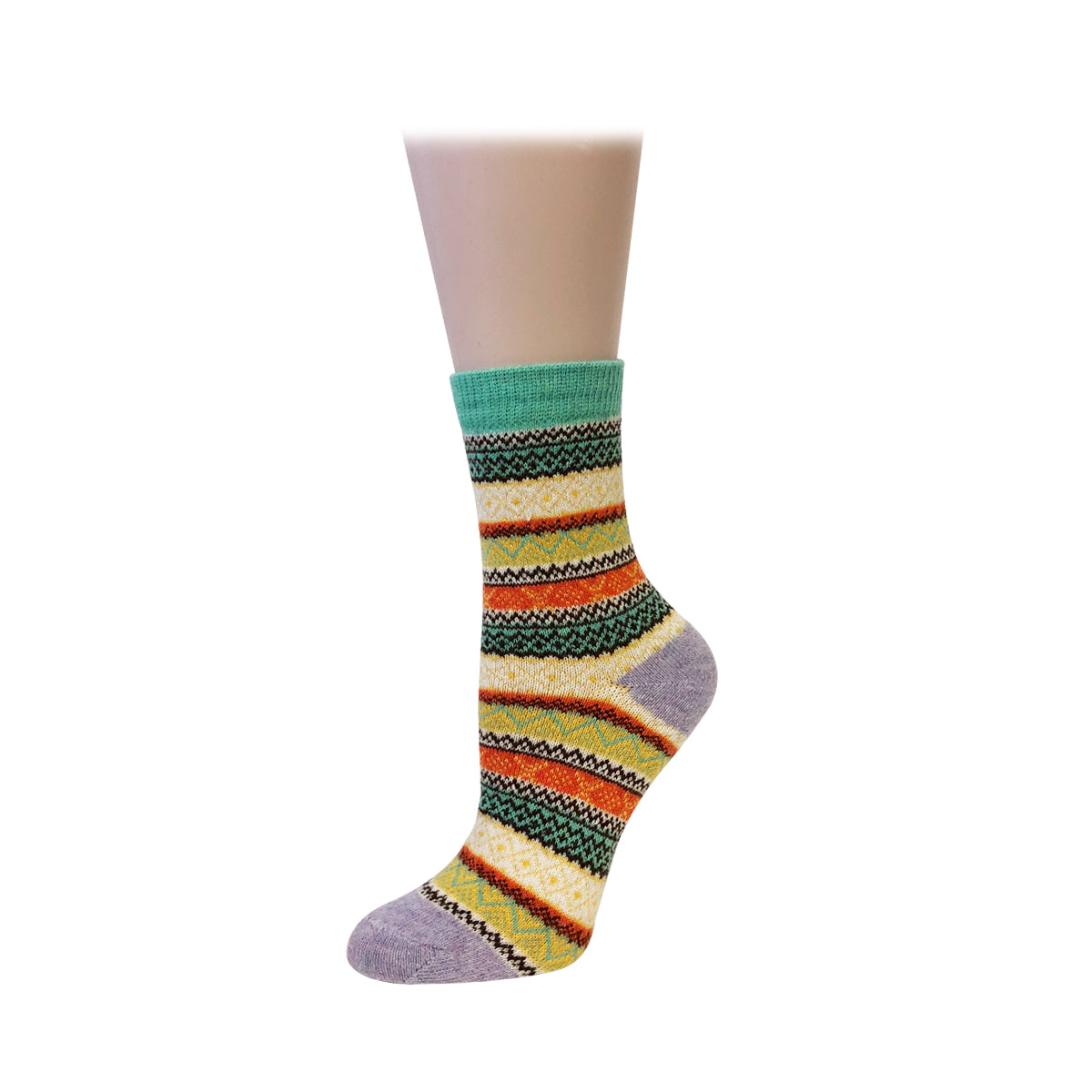 Wrapables Women's Thick Winter Warm Wool Socks (Set of 5)