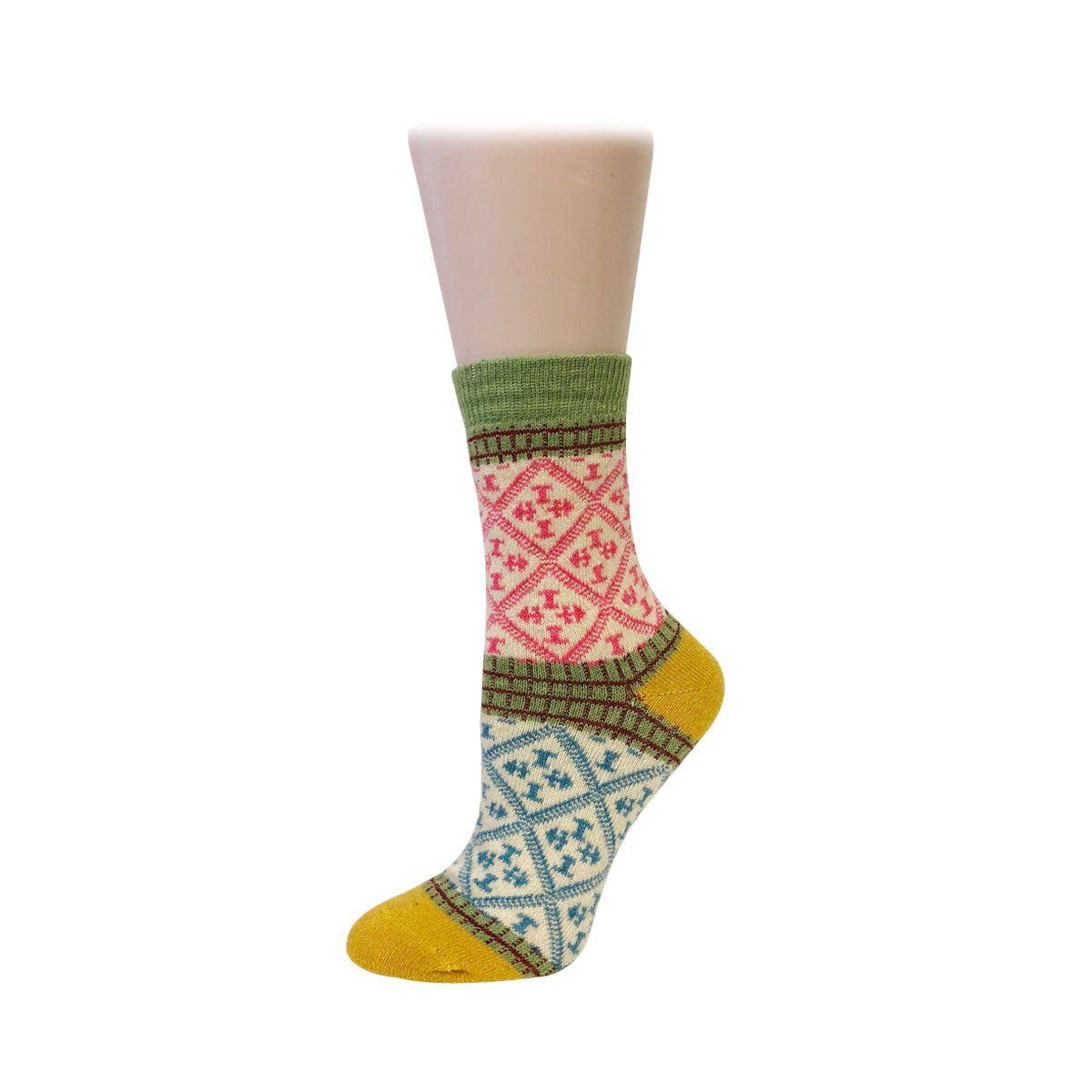 Wrapables Women's Thick Winter Warm Wool Socks (Set of 5)