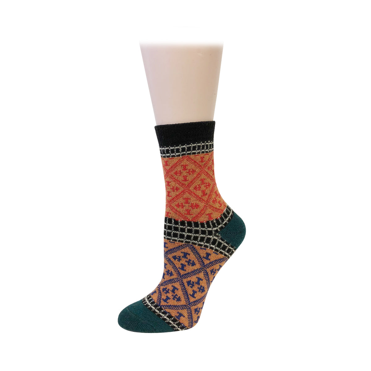 Wrapables Women's Thick Winter Warm Wool Socks (Set of 5)