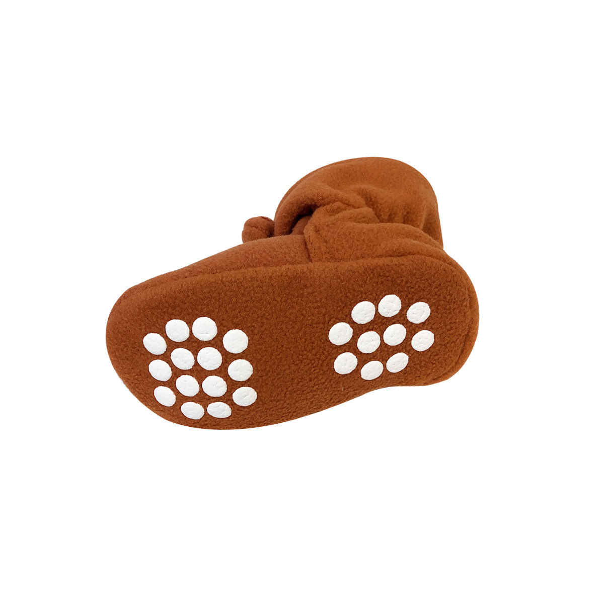 Wrapables Fleece Baby Booties with Anti-Skid Bottoms