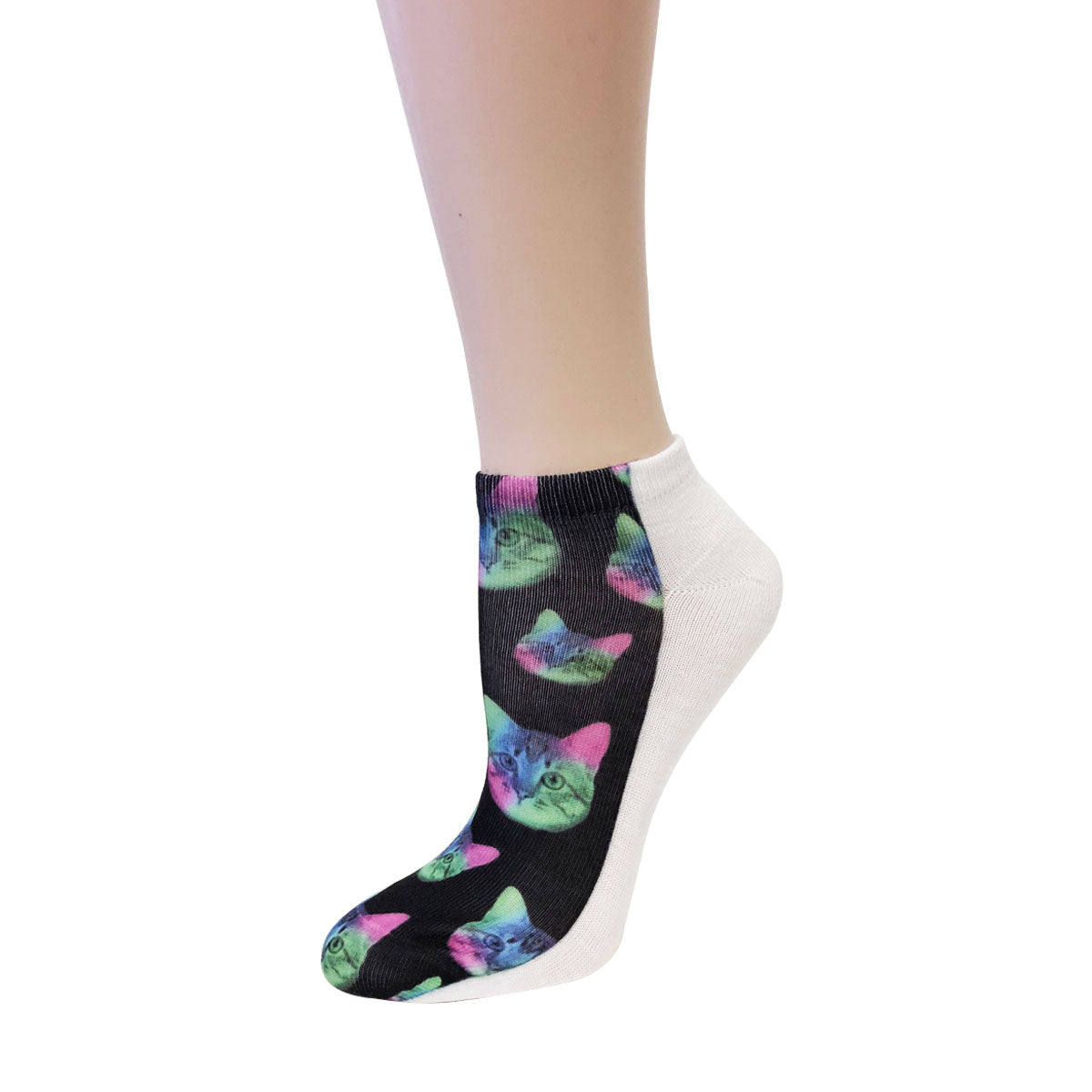 Wrapables 3D Novelty Funny Ankle Socks