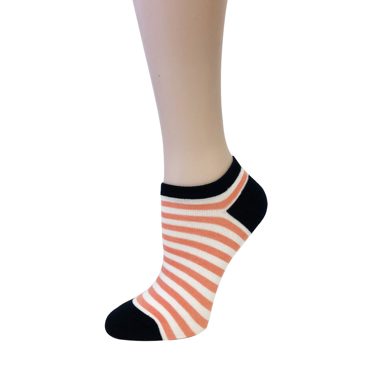 Wrapables Colorful No Show Ankle Socks (Set of 5)