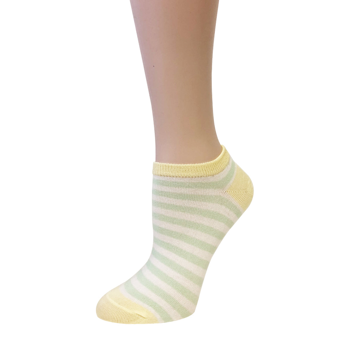 Wrapables Colorful No Show Ankle Socks (Set of 5)