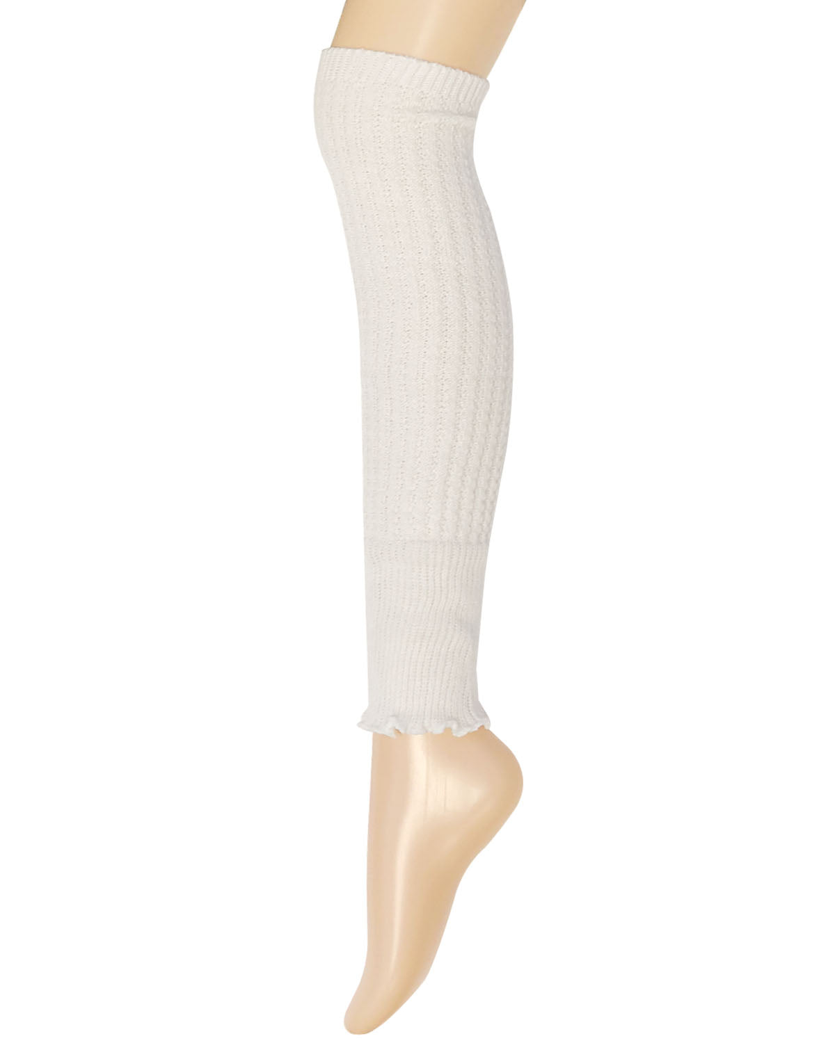 Wrapables Women's Ribbed Warm Knitted Leg Warmers
