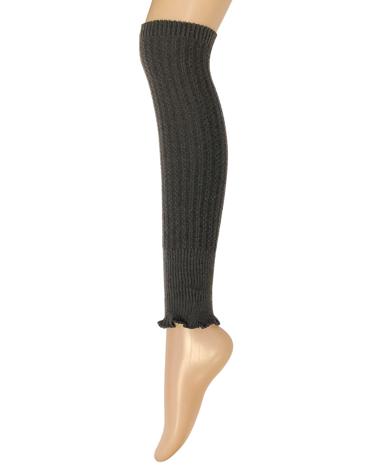Wrapables Women's Ribbed Warm Knitted Leg Warmers