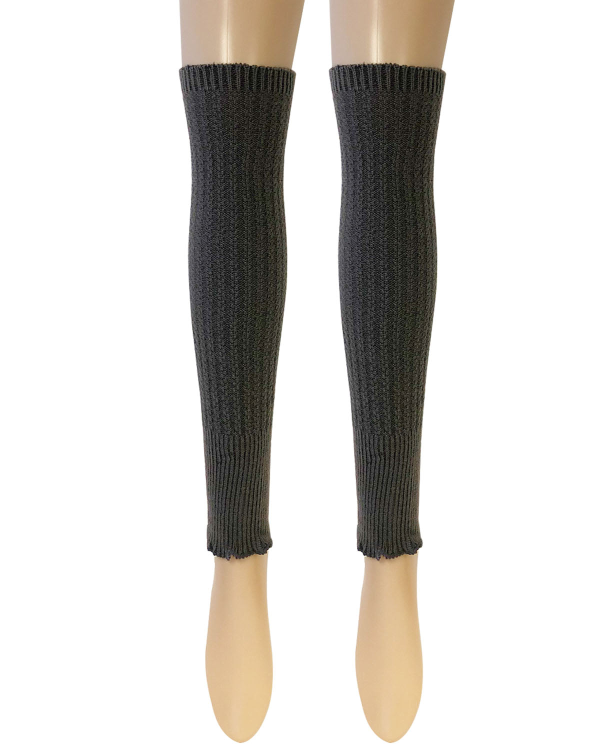 Wrapables Women's Ribbed Warm Knitted Leg Warmers