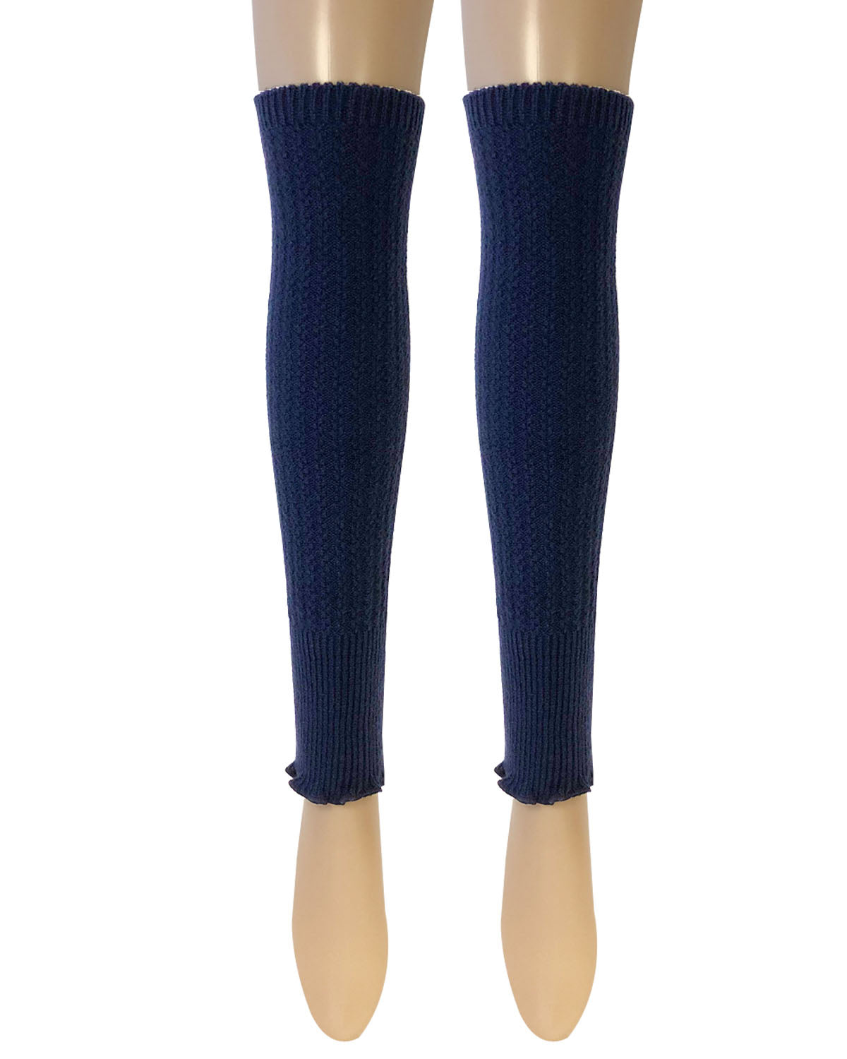 Wrapables Women's Ribbed Warm Knitted Leg Warmers