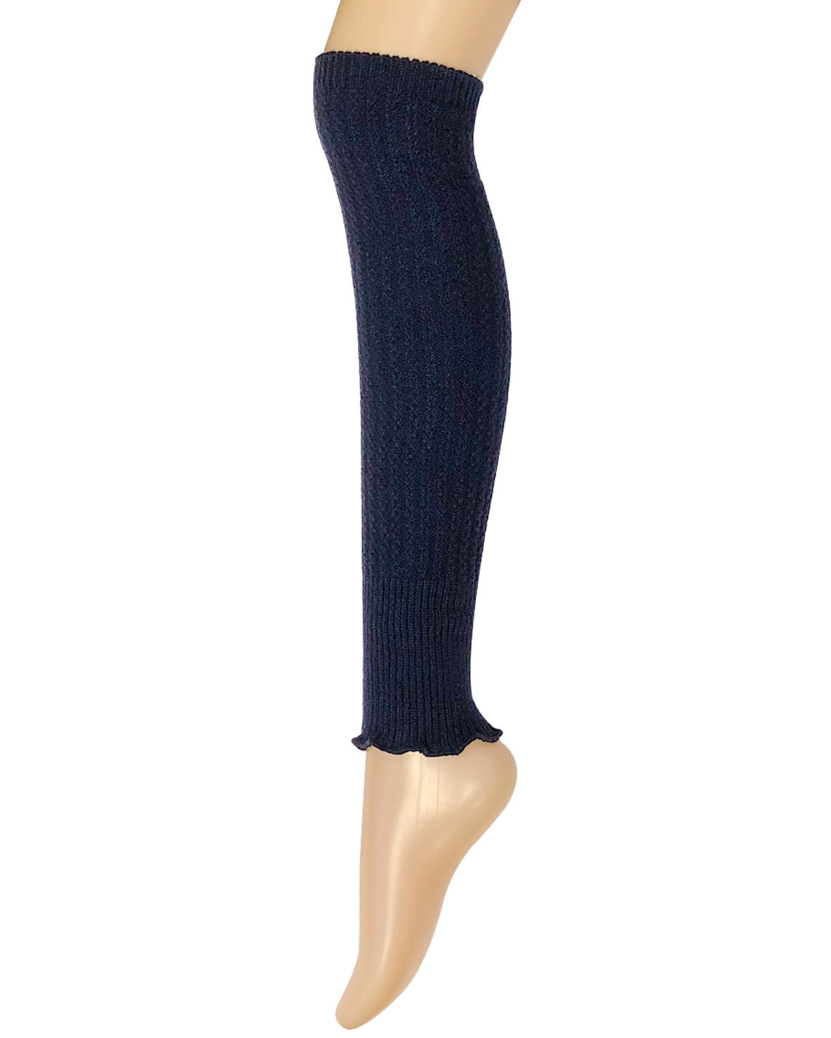 Wrapables Women's Ribbed Warm Knitted Leg Warmers