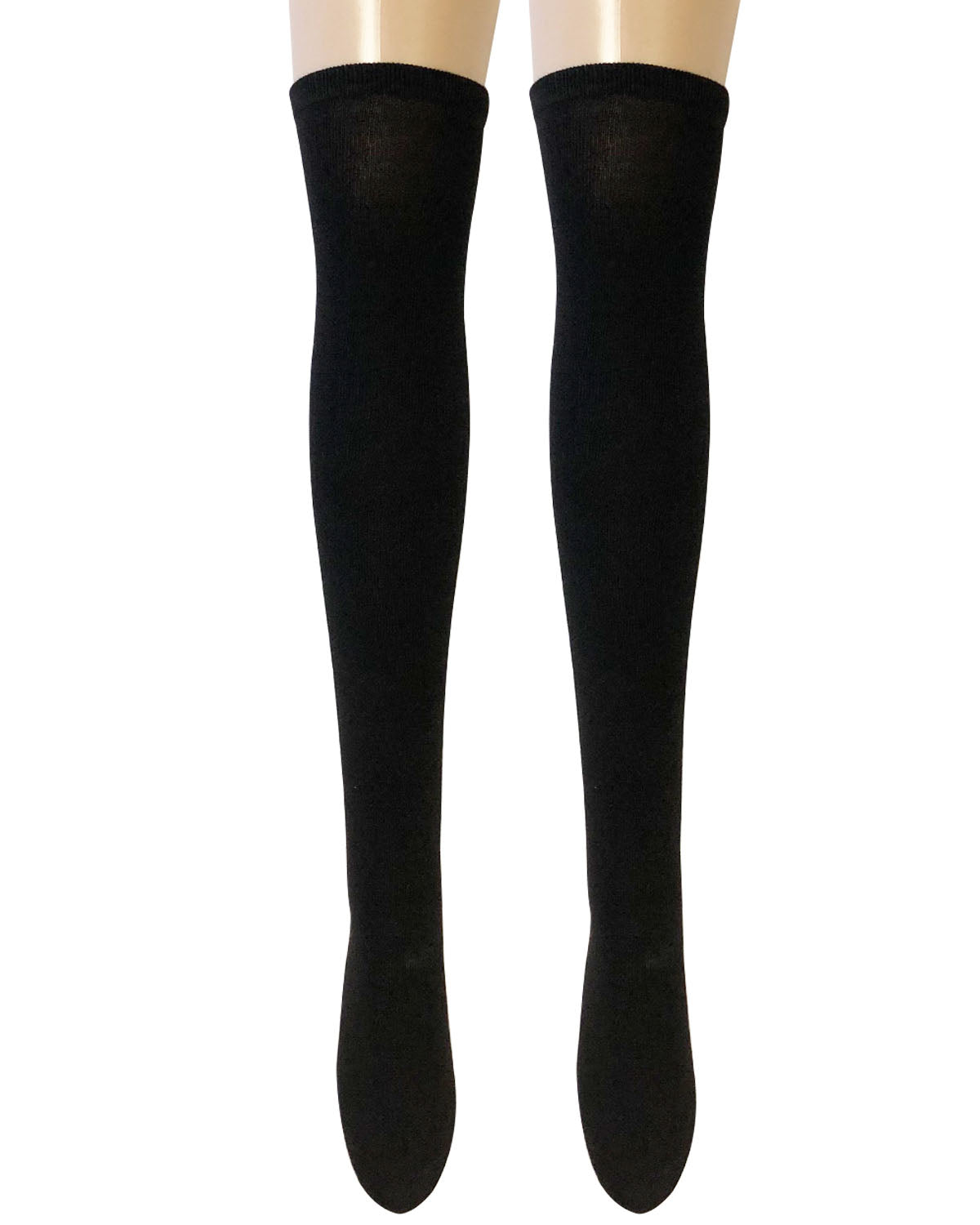 Wrapables Women's Two-Tone Knee High Boot Socks