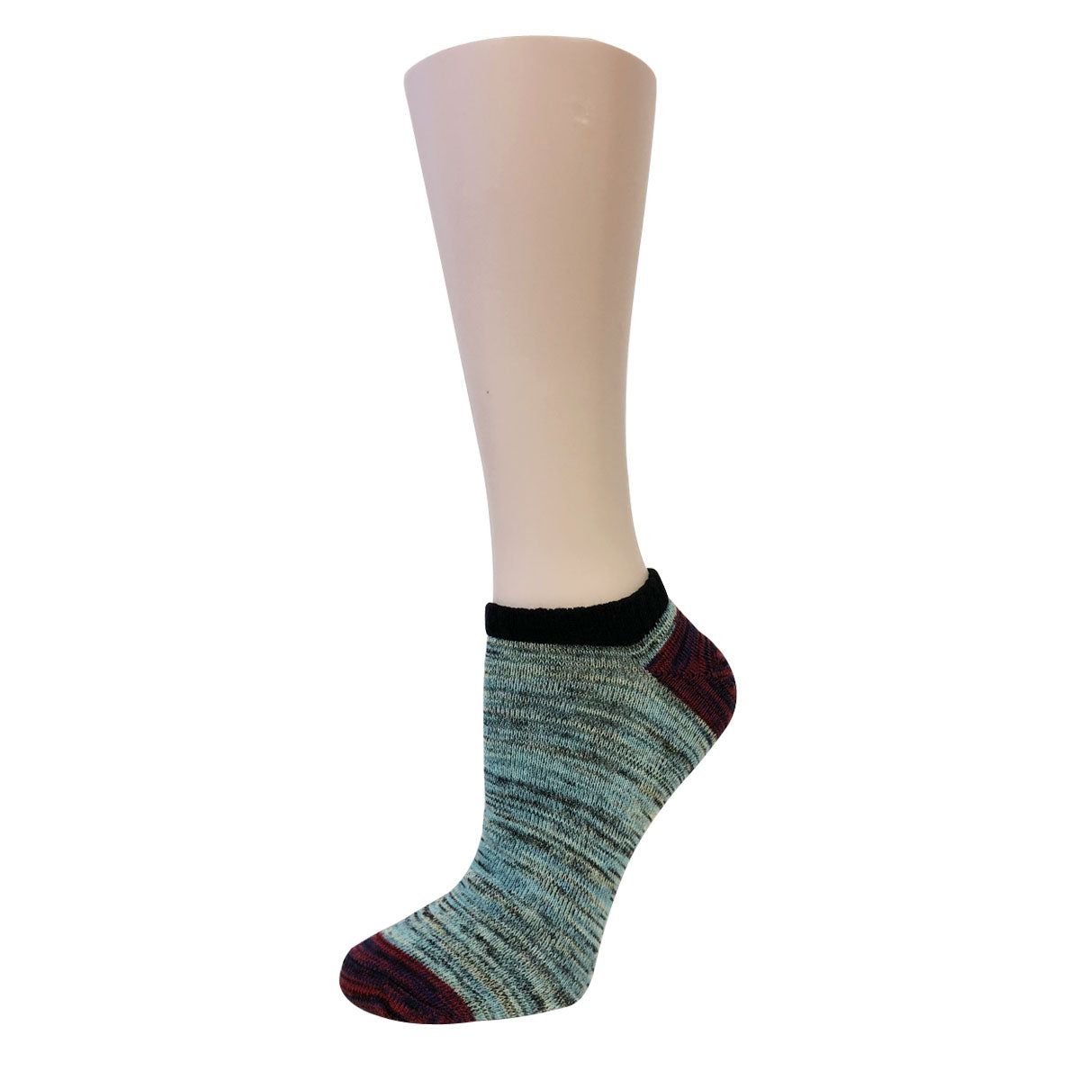 Wrapables Unisex No Show Ankle Socks (Set of 5)