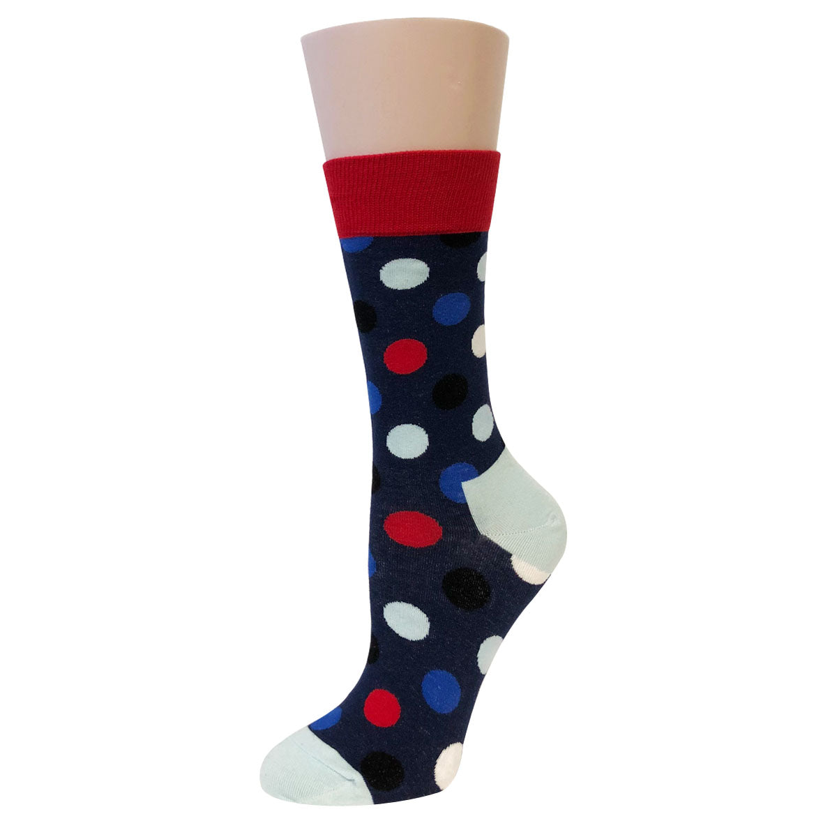 Wrapables Unisex Colorful Designs Trouser Socks (Set of 5)