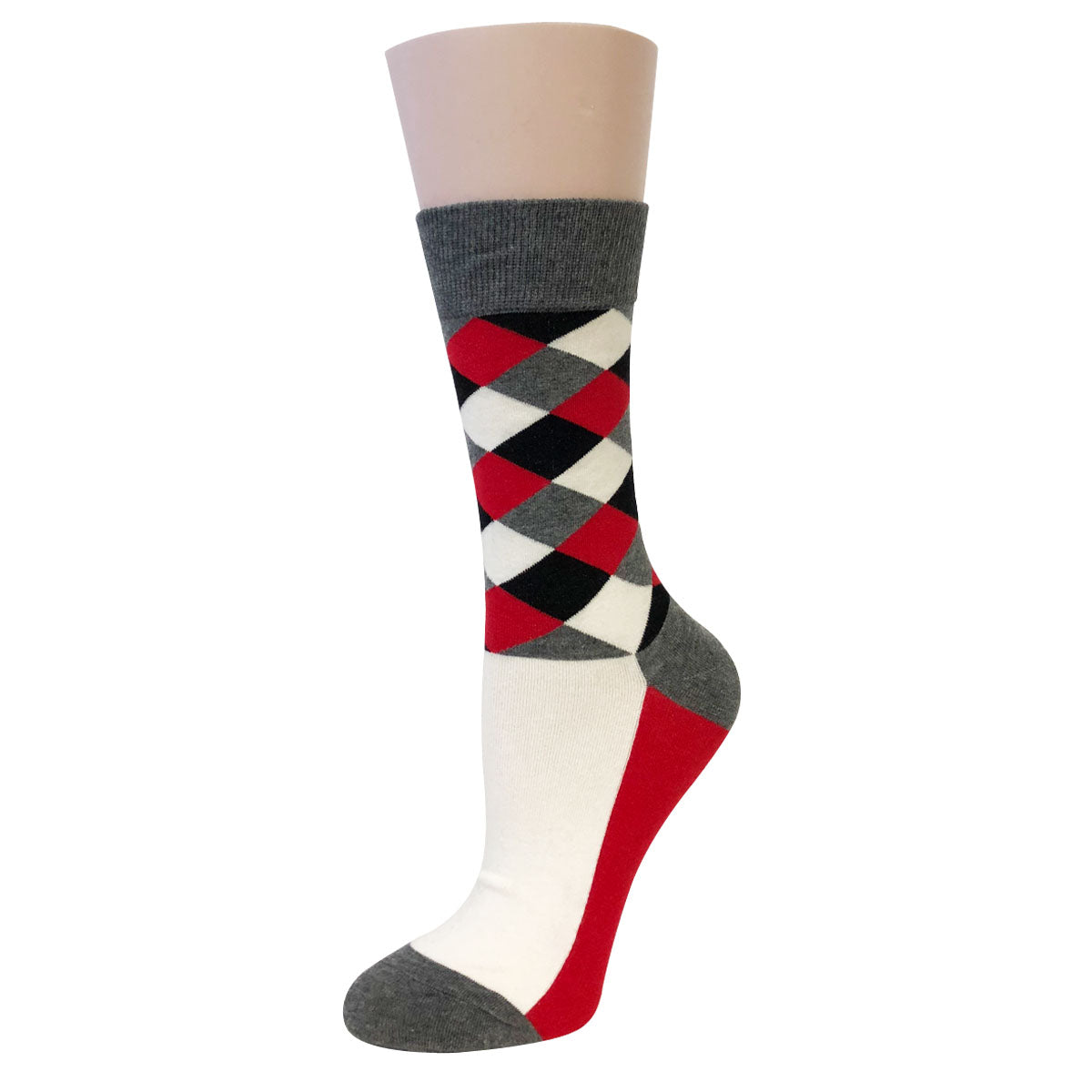 Wrapables Unisex Colorful Designs Trouser Socks (Set of 5)
