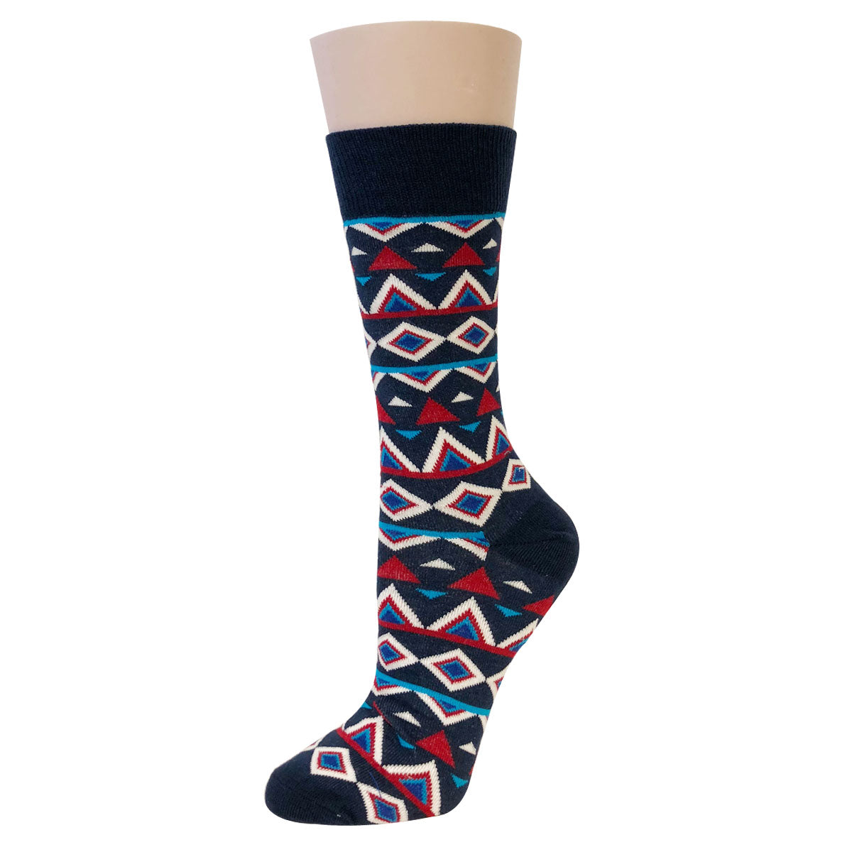 Wrapables Unisex Colorful Designs Trouser Socks (Set of 5)