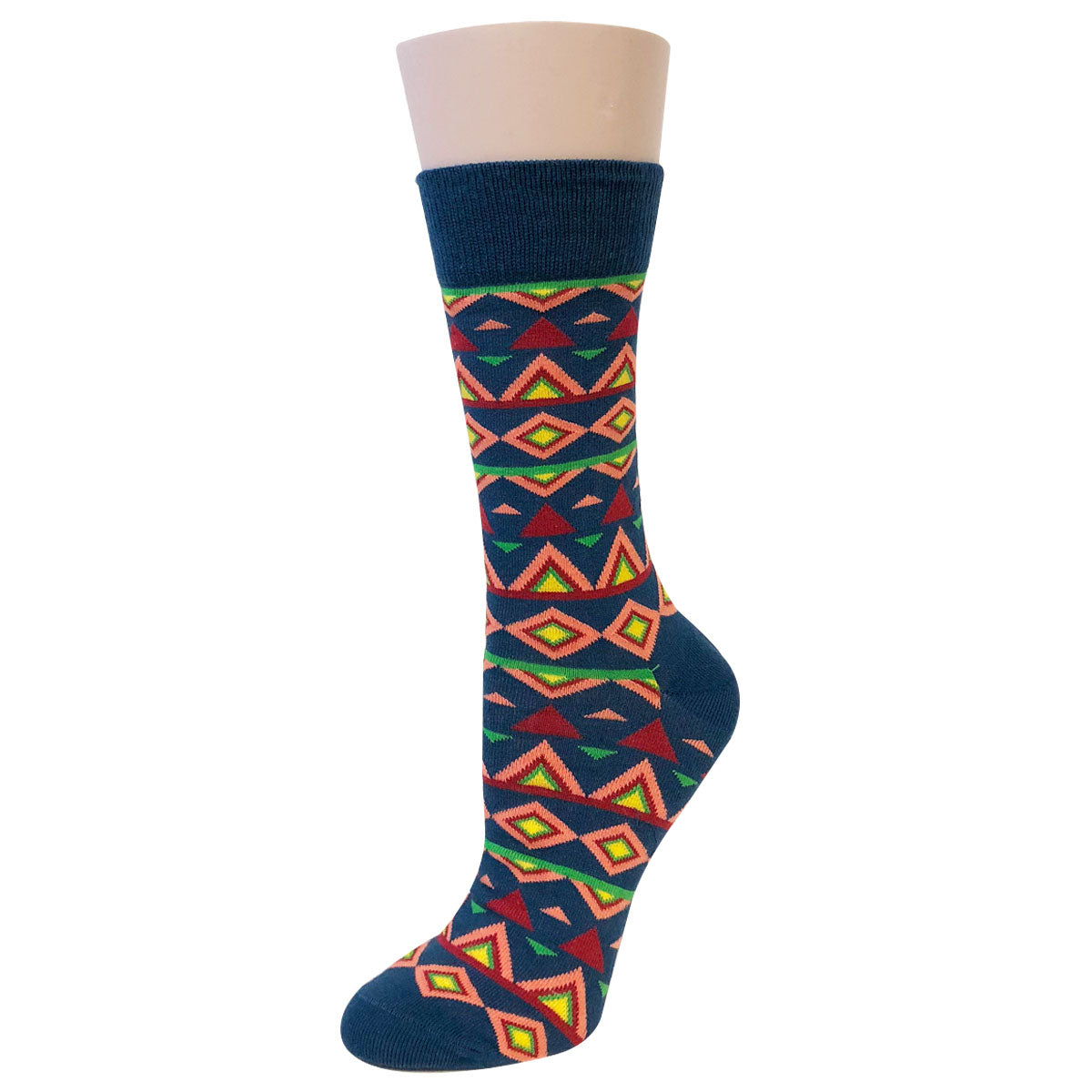 Wrapables Unisex Colorful Designs Trouser Socks (Set of 5)
