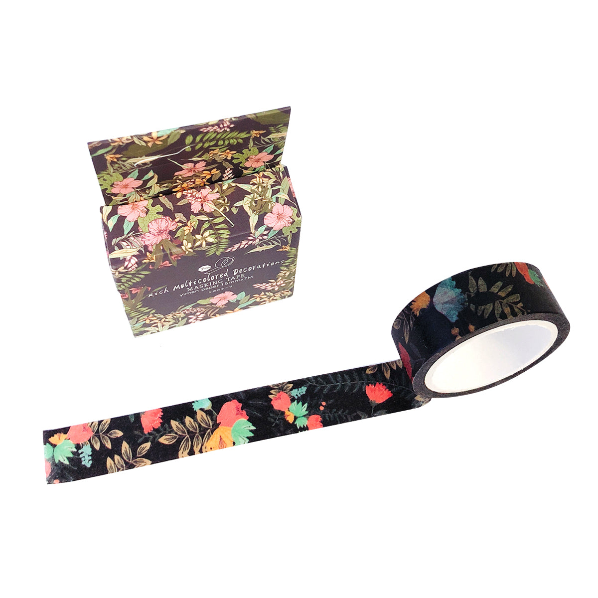 Wrapables Flowers and Greens Washi Masking Tape