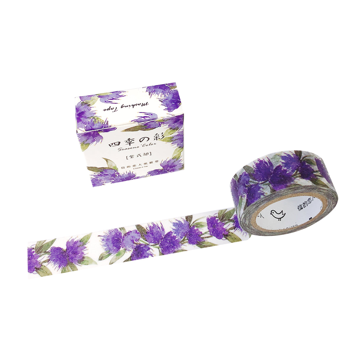 Wrapables Flowers and Greens Washi Masking Tape