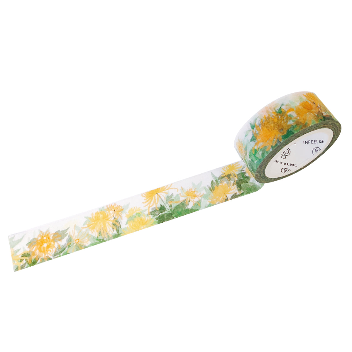 Wrapables Flowers and Greens Washi Masking Tape