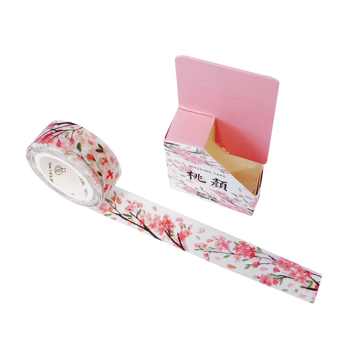 Wrapables Flowers and Greens Washi Masking Tape