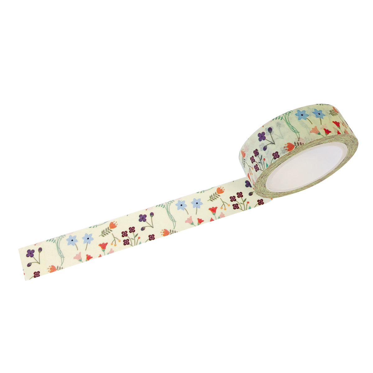 Wrapables Flowers and Greens Washi Masking Tape