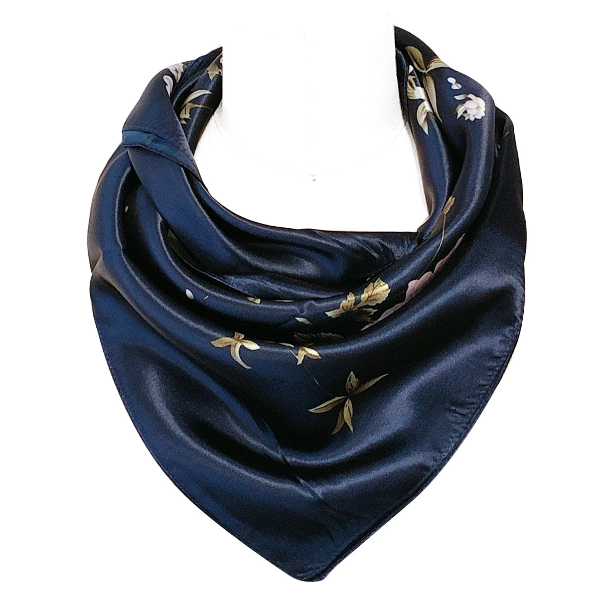 Wrapables Silky Feeling Satin Square Scarf