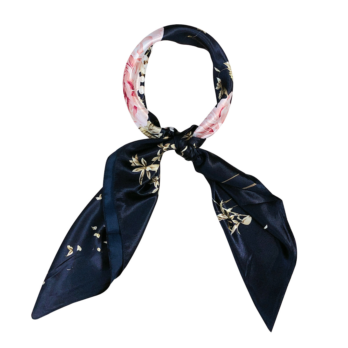 Wrapables Silky Feeling Satin Square Scarf