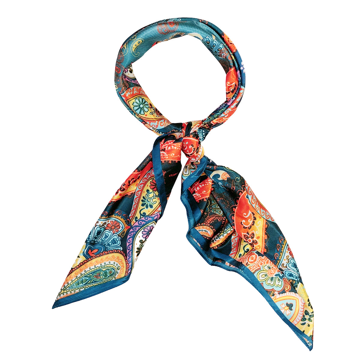 Wrapables Silky Feeling Satin Square Scarf