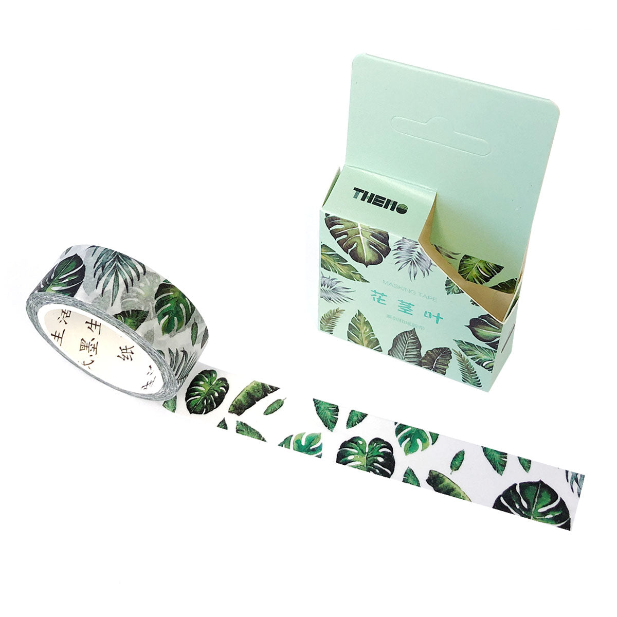 Wrapables Flowers and Greens Washi Masking Tape