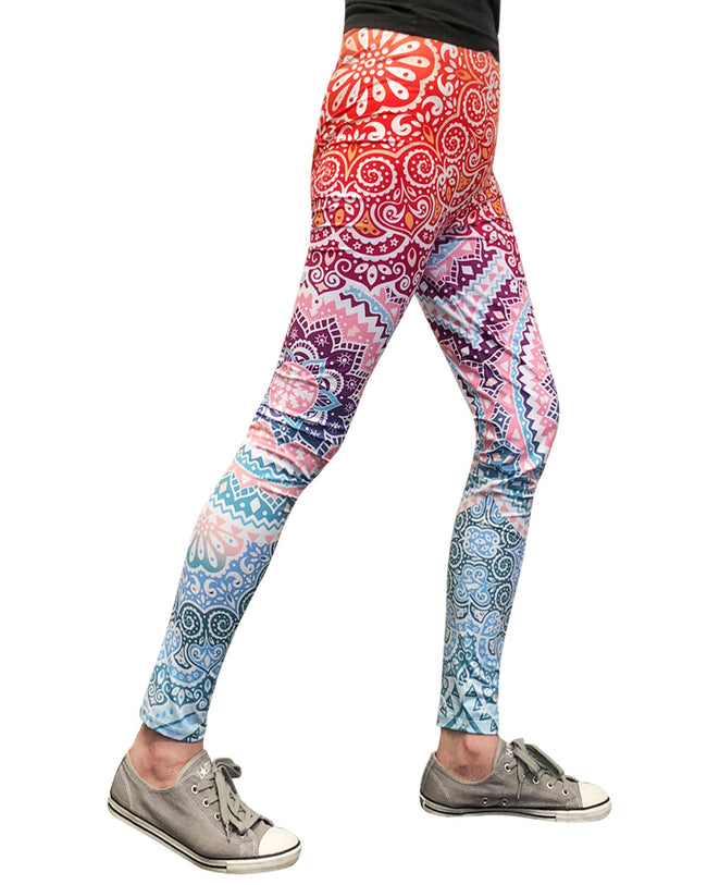 Wrapables Women's Ultra-Soft and Stretchy Printed Leggings for Activewear and Workout