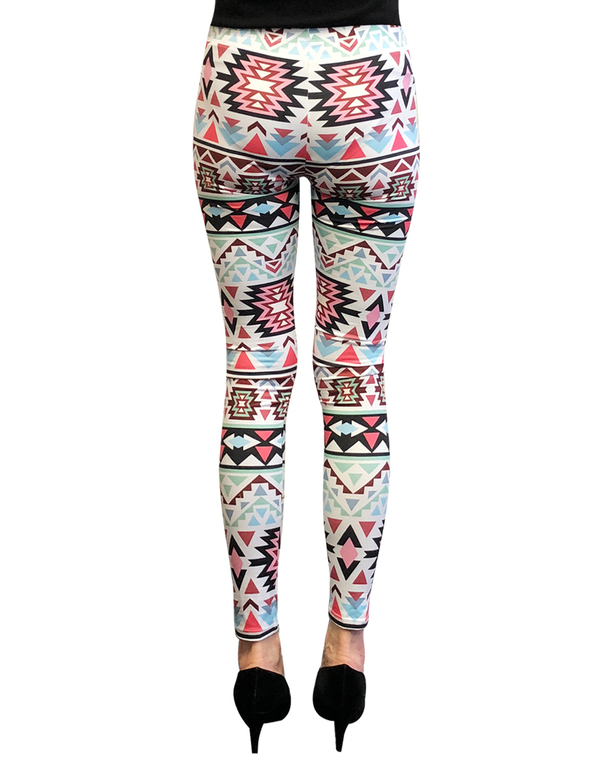 Wrapables Women's Ultra-Soft and Stretchy Printed Leggings for Activewear and Workout