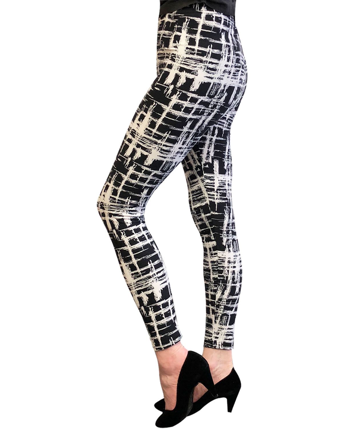 Wrapables Women's Ultra-Soft and Stretchy Printed Leggings for Activewear and Workout
