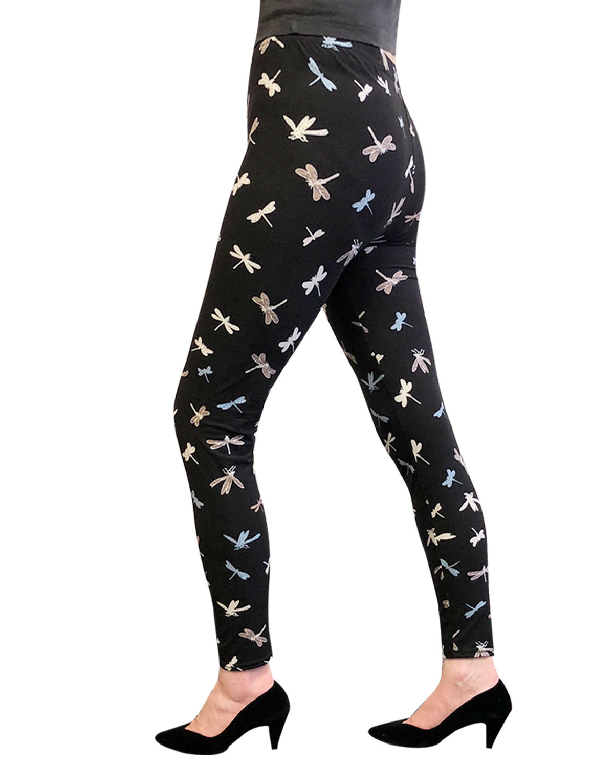 Wrapables Women's Ultra-Soft and Stretchy Printed Leggings for Activewear and Workout