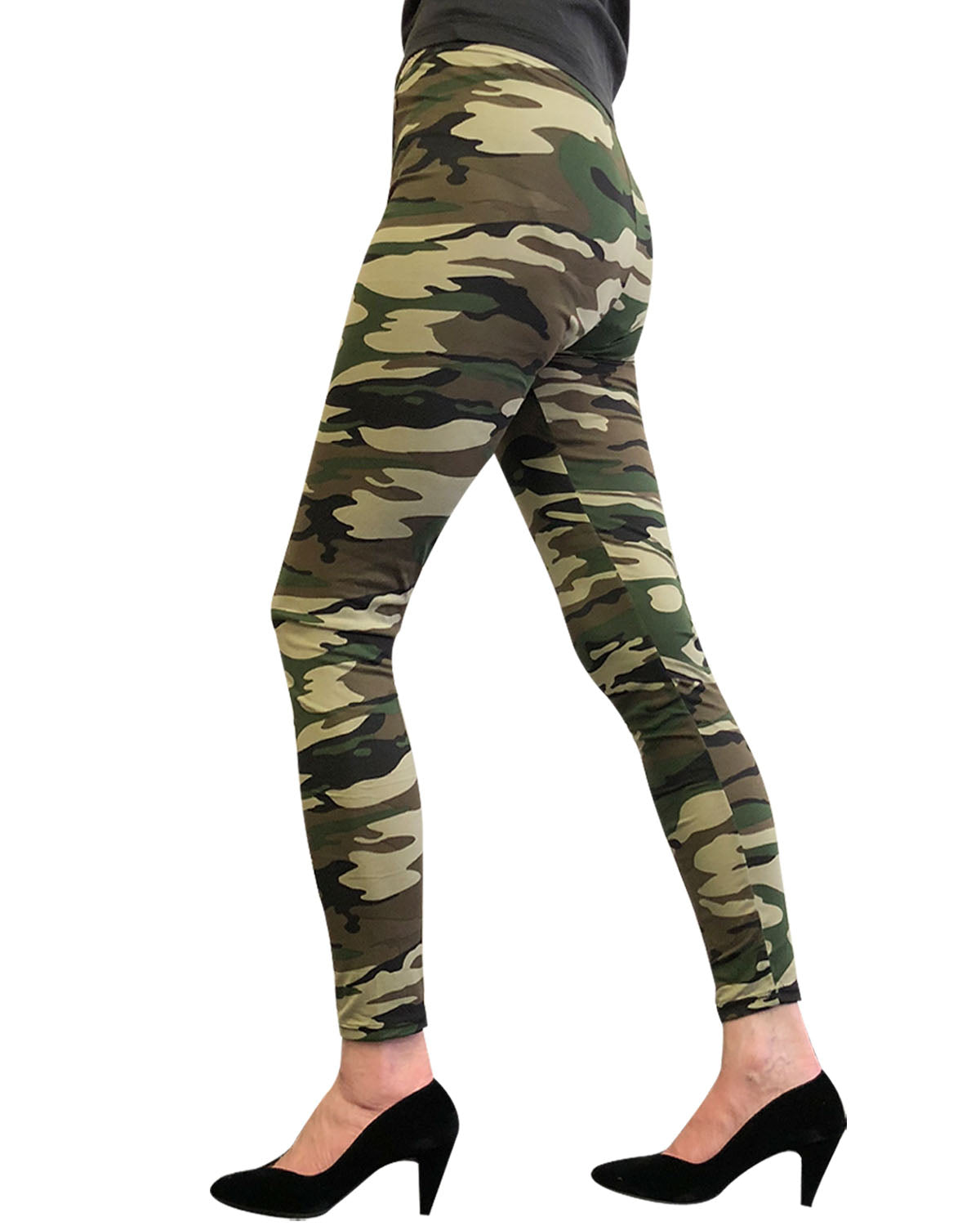 Wrapables Women's Ultra-Soft and Stretchy Printed Leggings for Activewear and Workout