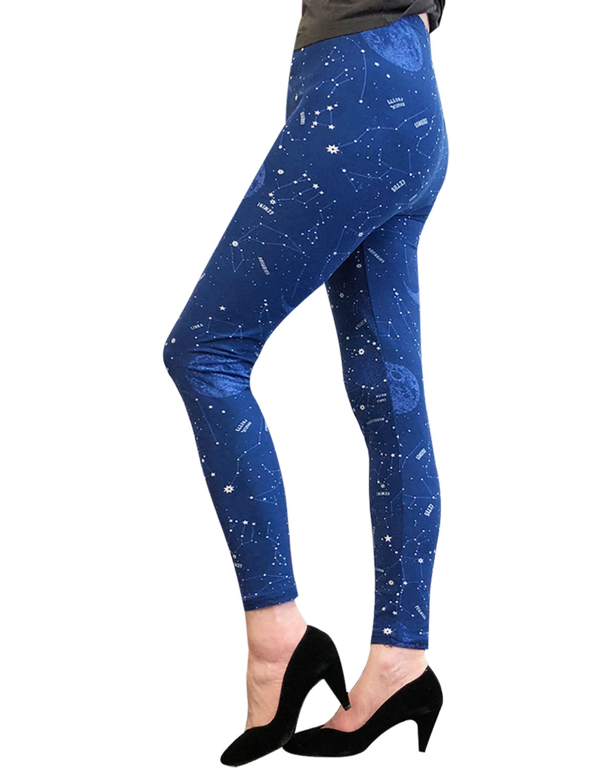 Wrapables Women's Ultra-Soft and Stretchy Printed Leggings for Activewear and Workout