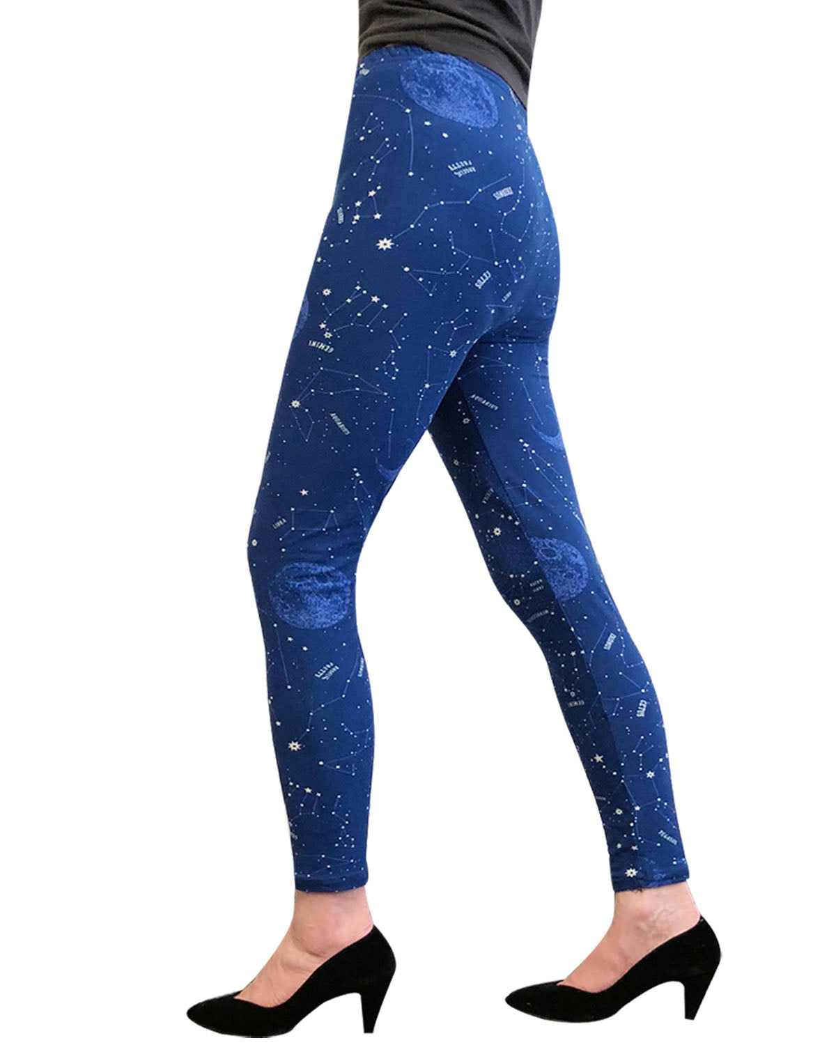 Wrapables Women's Ultra-Soft and Stretchy Printed Leggings for Activewear and Workout