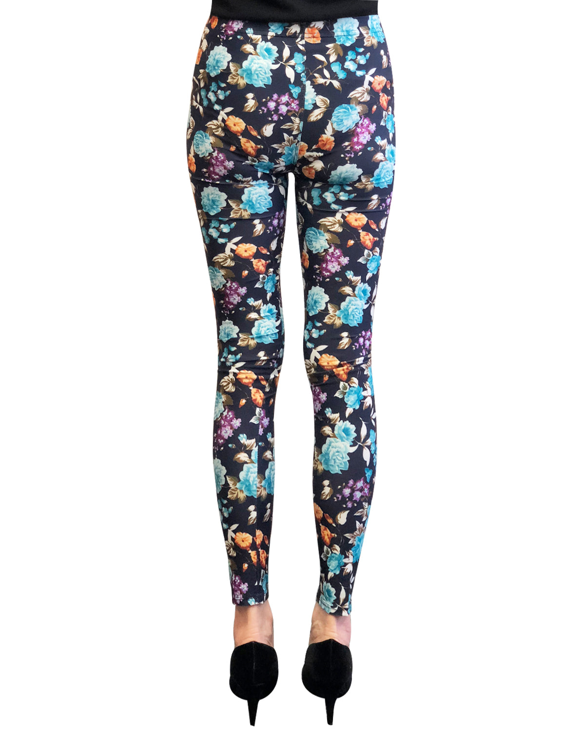 Wrapables Women's Ultra-Soft and Stretchy Printed Leggings for Activewear and Workout