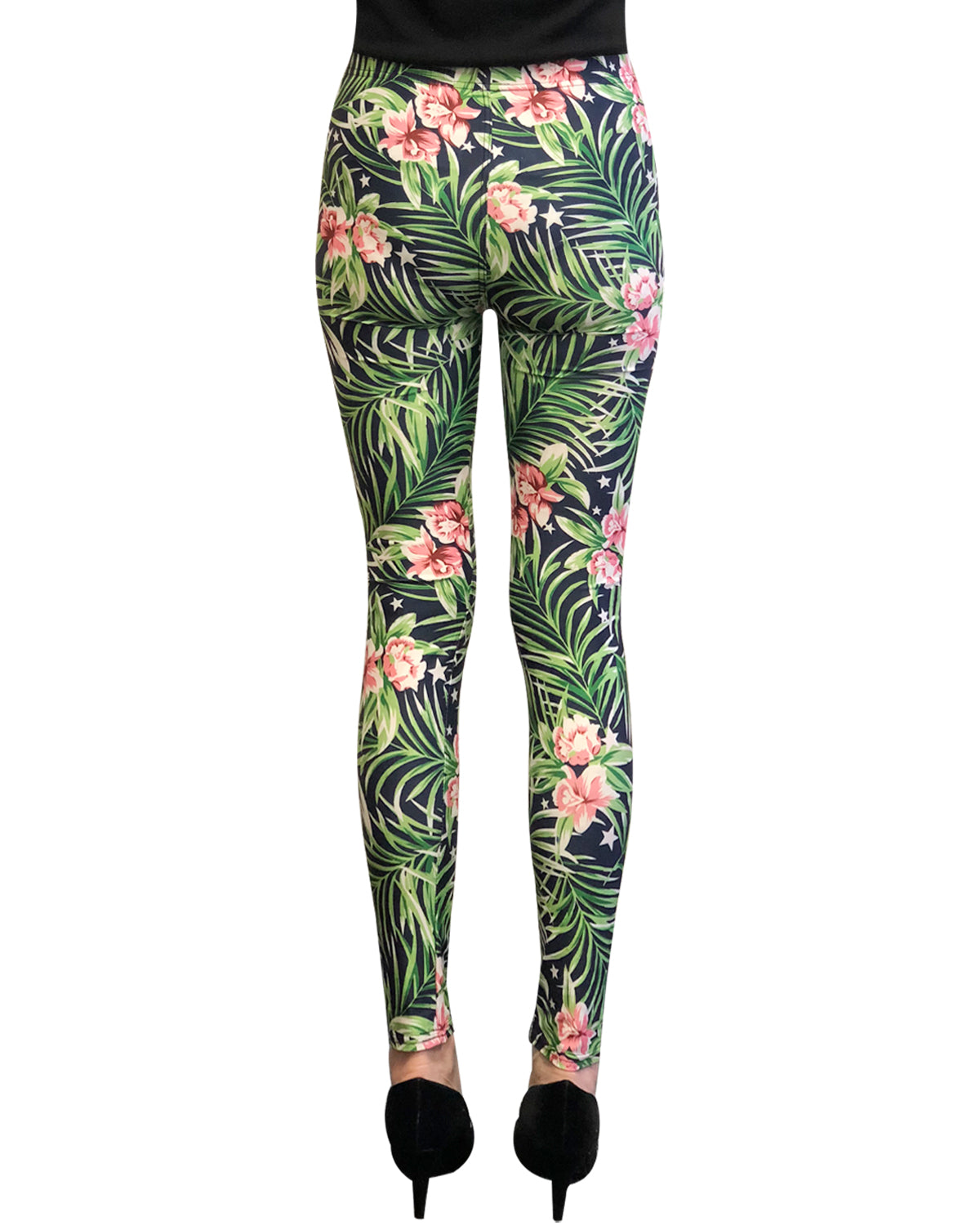 Wrapables Women's Ultra-Soft and Stretchy Printed Leggings for Activewear and Workout