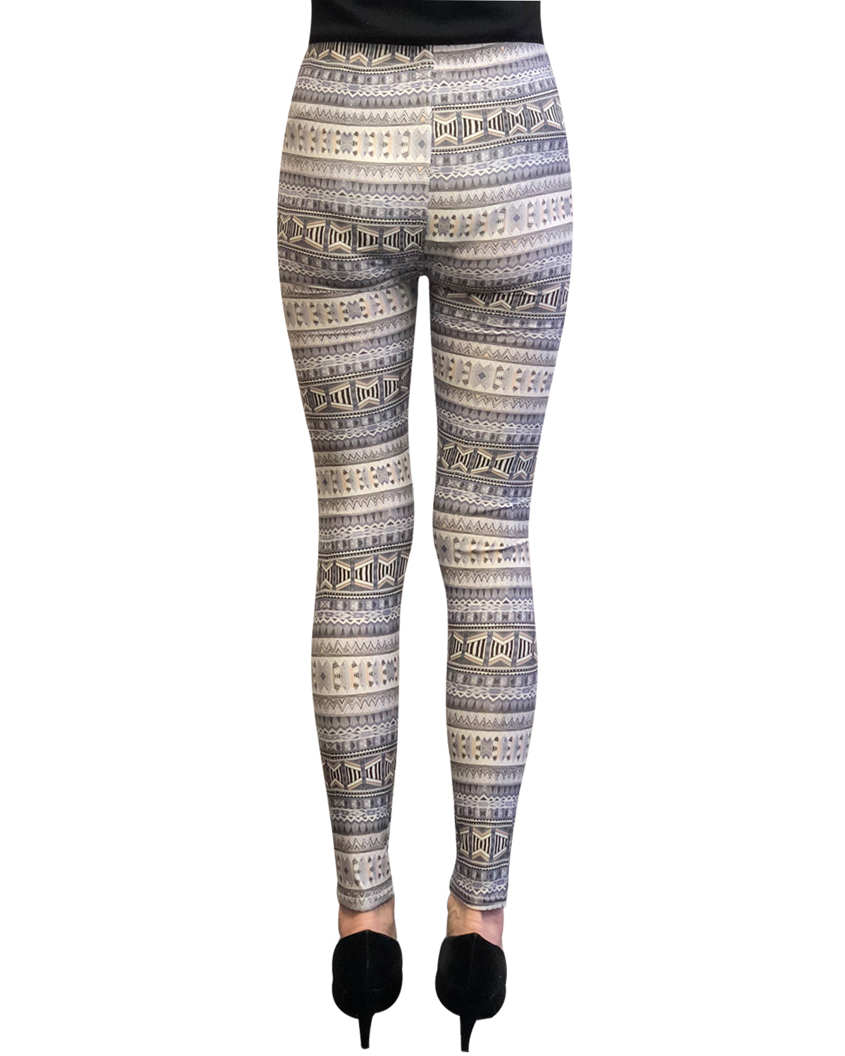 Wrapables Women's Ultra-Soft and Stretchy Printed Leggings for Activewear and Workout