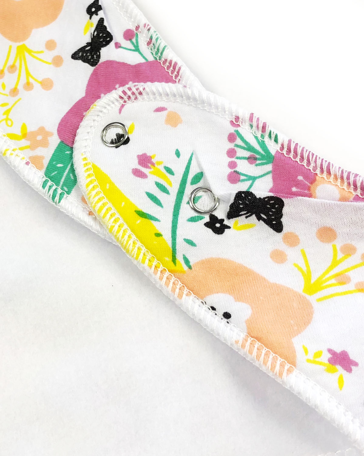 Wrapables Baby Bandana Drool Bibs, Super Soft and Absorbent Bibs for Drooling and Teething (Set 8)