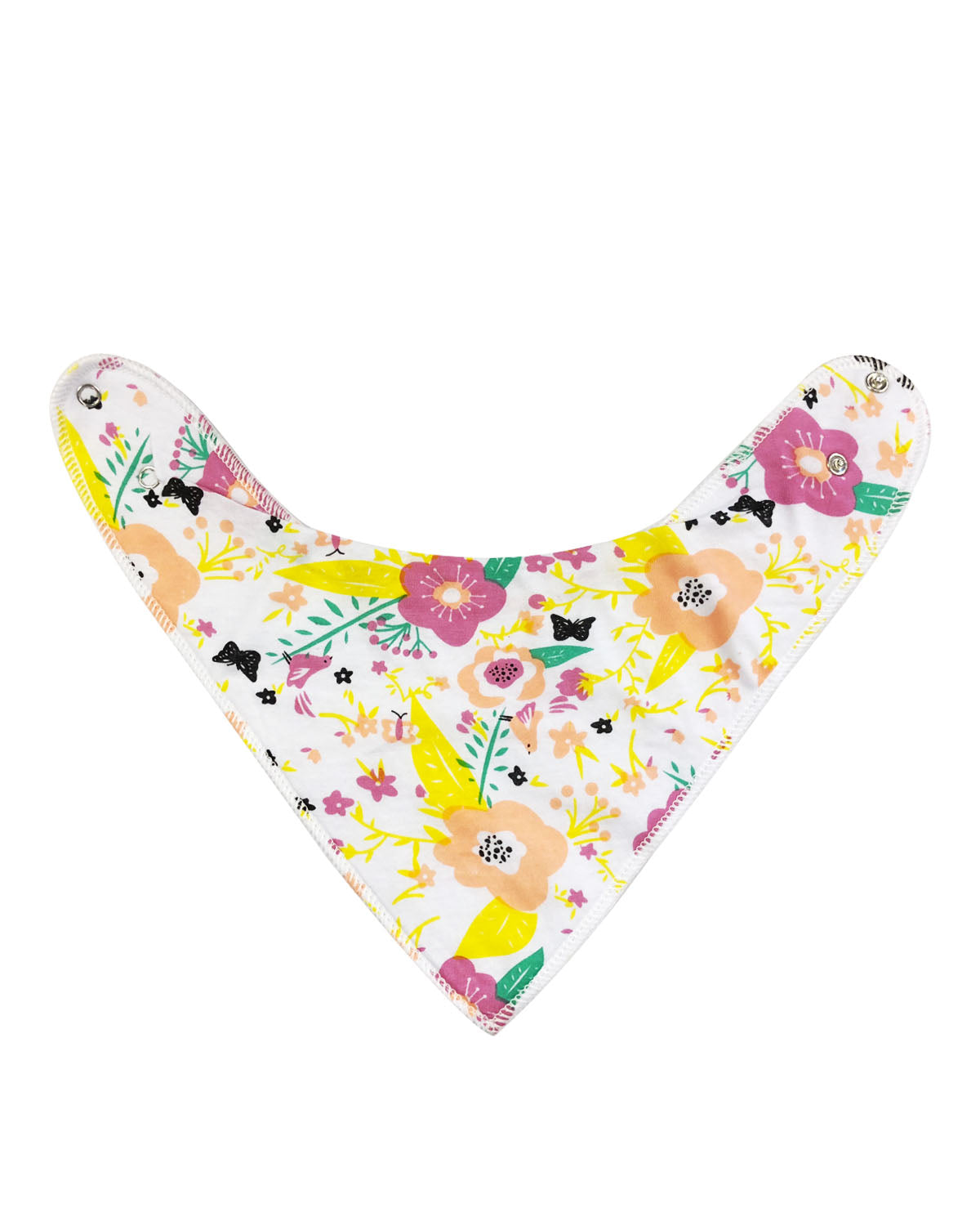 Wrapables Baby Bandana Drool Bibs, Super Soft and Absorbent Bibs for Drooling and Teething (Set 8)