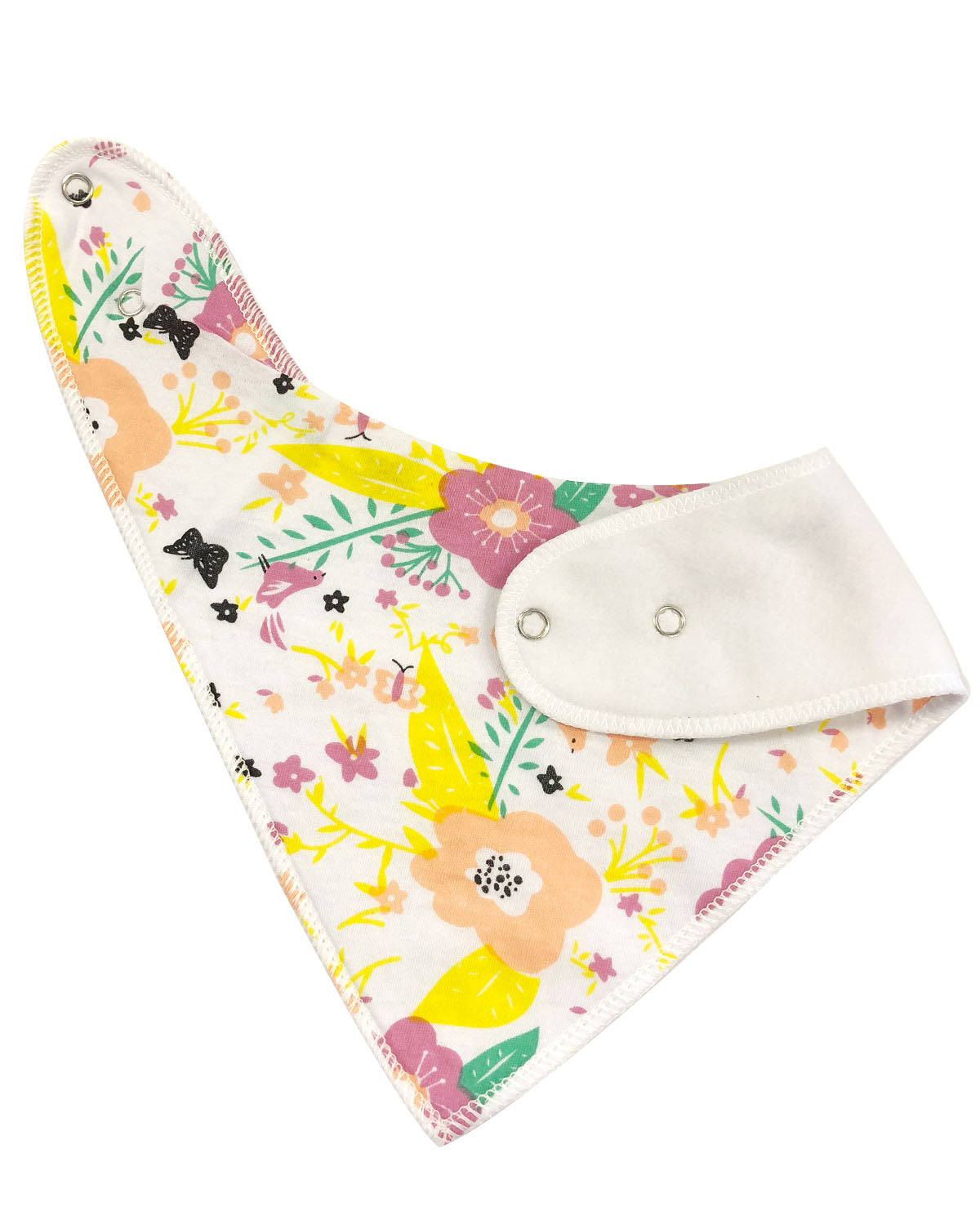 Wrapables Baby Bandana Drool Bibs, Super Soft and Absorbent Bibs for Drooling and Teething (Set 8)