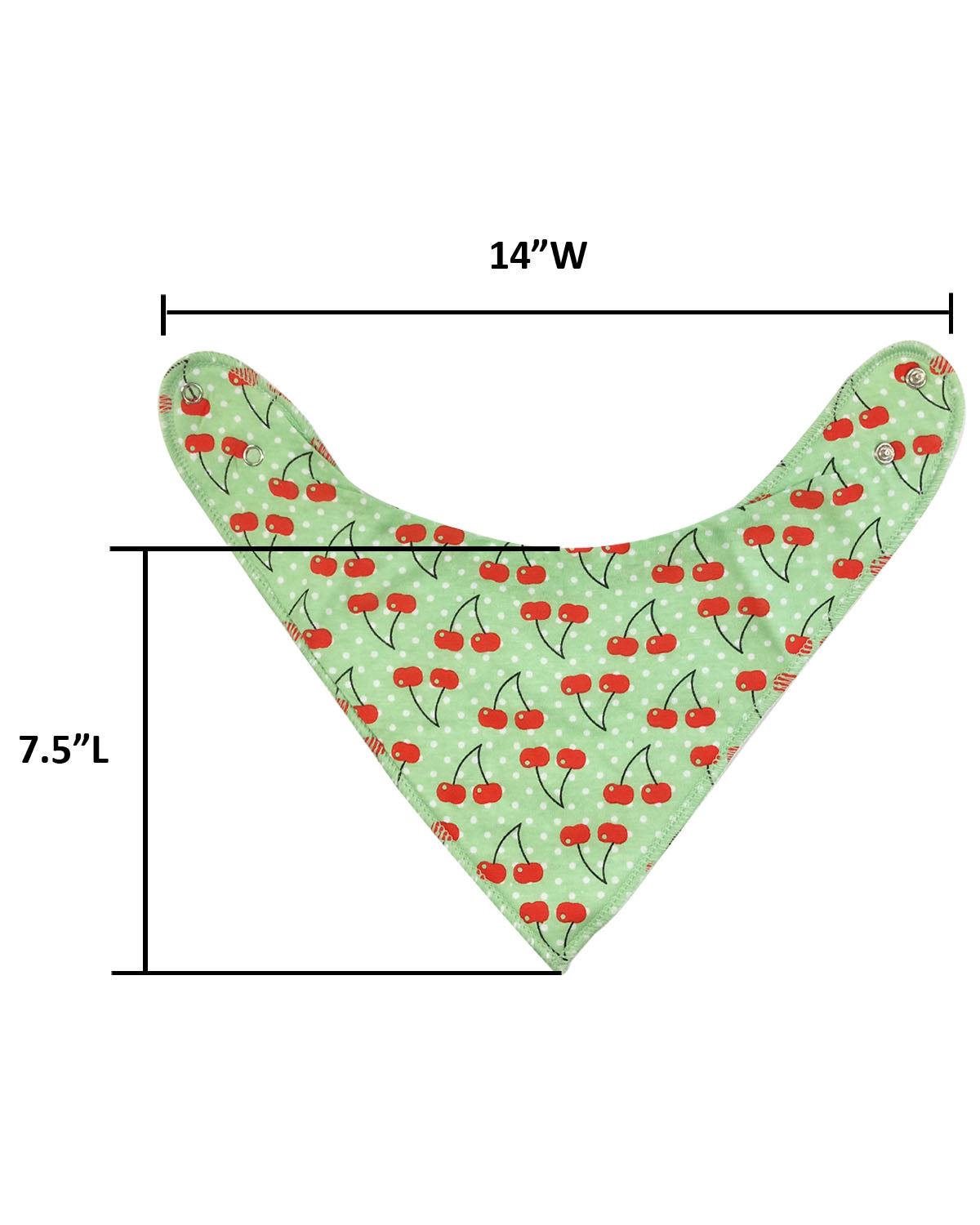 Wrapables Baby Bandana Drool Bibs, Super Soft and Absorbent Bibs for Drooling and Teething (Set 8)